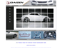 Tablet Screenshot of daizensporttuning.com